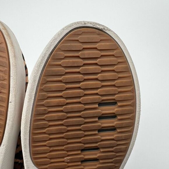 ROCKPORT Shoes Women Size 6W Brown Parissa Leopard Classic Platform Work Sneaker - Picture 11 of 14